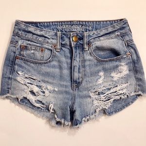 American Eagle High Rise Shorts